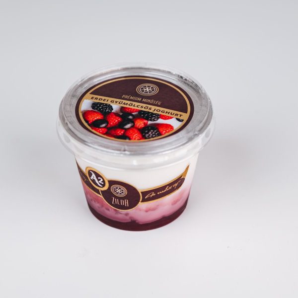 Laktózmentes erdei gyümölcsös joghurt