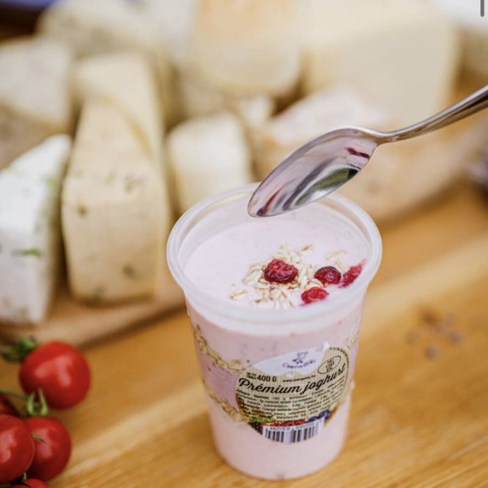 Prémium joghurt müzlivel